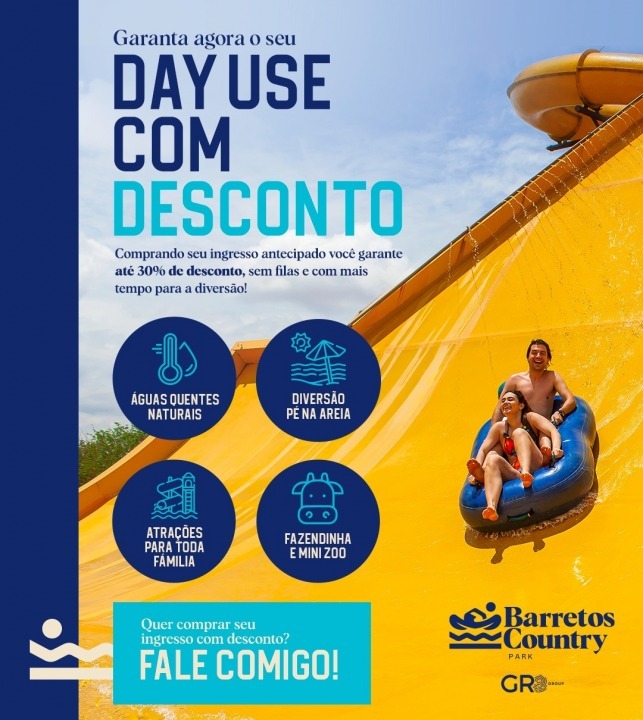 Aguas Correntes Park - Vocês pediram e a Promoção do Print da tela voltou!!  Para ganhar o desconto é super fácil, basta tirar um Print da tela acima  👆🏻 e mostrar na