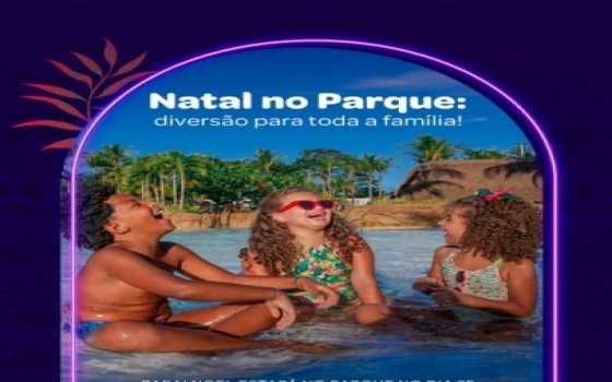 Natal no Hot Beach Parques & Resorts
