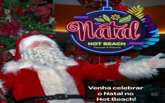 Natal no Hot Beach Parques & Resorts